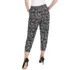 Leichte Damen-Sommerhose Bambusfasern schwarz/weiß - 105491800000 - 2 - 140px