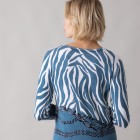 MILANO Design Pullover 'Gravina', petrol/weiß - 105542400000 - 2 - 140px