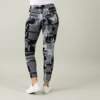 FASHION NEWS Thermo-Fleece-Leggings, schwarz/weiß - 105816600000 - 2 - 140px