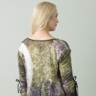 GINA LAURA Damen Langarmshirt, gelbgrün - 106296900000 - 2 - 140px