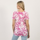Damen-Shirt 'Amy' pink/weiß - 107038400000 - 2 - 140px