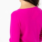 100% KASCHMIR Damen-Pullover, V-Ausschnitt magenta - 107852300000 - 2 - 140px