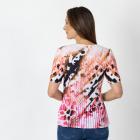 Jeannie Damen-Plissee-Shirt multicolor - 112338600000 - 2 - 140px