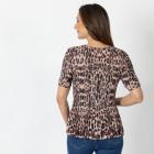 Jeannie Damen-Plissee-Shirt multicolor - 112338700000 - 2 - 140px