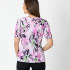 Jeannie Damen-Plissee-Shirt multicolor - 112342500000 - 2 - 140px