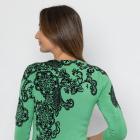 MILANO Design Pullover schwarz/ grün 36/38 - 112879700001 - 2 - 140px