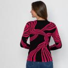 MILANO Design Pullover schwarz/ rot 36/38 - 112880100001 - 2 - 140px