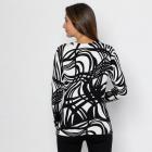 MILANO Design Pullover schwarz/ weiß 36/38 - 112881700001 - 2 - 140px