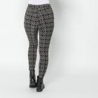 FASHION NEWS Thermo-Fleece-Leggings schwarz/beige 36/38 - 112926100001 - 2 - 140px