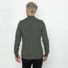 Herren-Pullover mit Troyerkragen khaki M - 113109300001 - 2 - 140px