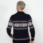 Herren-Pullover mit Norwegermuster marine S - 113109400001 - 2 - 140px