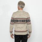 Herren-Pullover mit Norwegermuster beige S - 113109500001 - 2 - 140px