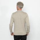 Herren-Pullover mit Polokragen stone M - 113109800001 - 2 - 140px