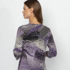 RÖSSLER SELECTION Damen Shirt schwarz/creme/lila 36 - 113203900001 - 2 - 140px