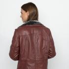 OTTO KERN Damen-Ledermantel 'Donna' bordeaux 38 - 113221100001 - 2 - 140px