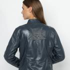 OTTO KERN Damen-Lederjacke 'Nella' nachtblau 38 - 113221600001 - 2 - 140px