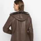 OTTO KERN Damen-Ledermantel 'Viola' dunkelbraun 38 - 113221800001 - 2 - 140px