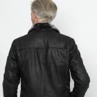 OTTO KERN Herren-Lederkurzmantel 'Brian' schwarz 50 - 113222800001 - 2 - 140px