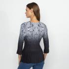 TRENDS by J. Leibfried Plissee-Shirt schwarz/grau - 113230500000 - 2 - 140px