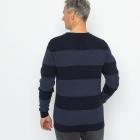 Herren-Streifen-Pullover marine/blau XL - 113604500003 - 2 - 140px