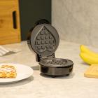 ADE Mini-Waffeleisen Herz schwarz - 113628800000 - 2 - 140px