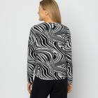 VANESSA STYLE Damen-Blazer schwarz/weiß 48/50 (4) - 113686100004 - 2 - 140px