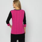 VANESSA STYLE Damen-Longshirt schwarz/pink 48/50 (4) - 113686500004 - 2 - 140px