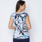 Jeannie Damen-Plissee-Shirt Blumen - 113965500000 - 2 - 140px