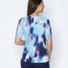 Jeannie Damen-Plissee-Shirt Farbmix - 113966200000 - 2 - 140px