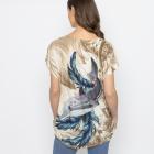 FASHION NEWS Damen-Shirt Delfin camel M/L - 38-42 - 113978400001 - 2 - 140px