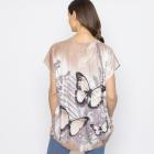FASHION NEWS Damen-Shirt Butterfly beige M/L - 38-42 - 113978900001 - 2 - 140px