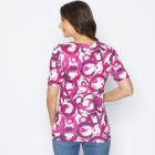 BRILLIANTSHIRTS Damen-Shirt Kreise pink 36/38 - 113982700001 - 2 - 140px