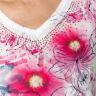 BRILLIANTSHIRTS Damen-Longshirt Blüten 36/38 - 113983500001 - 2 - 140px