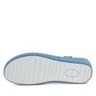 mediform Damenhausschuh blau mit Glitzer-Eule 36 - 114092500001 - 2 - 140px