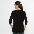 MILANO Design Damen-Shirtjacke schwarz 36/38 - 114095900001 - 2 - 140px