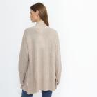 100% KASCHMIR Jacke Schalkragen beige melange 50/52 - 114107000005 - 2 - 140px