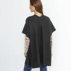 100% KASCHMIR Jacke Poncho-Style anthrazit melange 50/52 - 114107300005 - 2 - 140px
