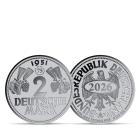10er Set: Neuprägungen der DM-Münzen Silber - 114146300000 - 2 - 140px