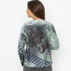 TRENDS by J. Leibfried Jacke grün/multicolor 44/46 - 114220500003 - 2 - 140px