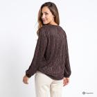 TRENDS by J. Leibfried Bluse schwarz/roségold 36/38 - 114249600001 - 2 - 140px