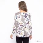 CHRISTIAN MATERNE Damen-Pullover Blumen multicolor 52/54 - 114257800005 - 2 - 140px