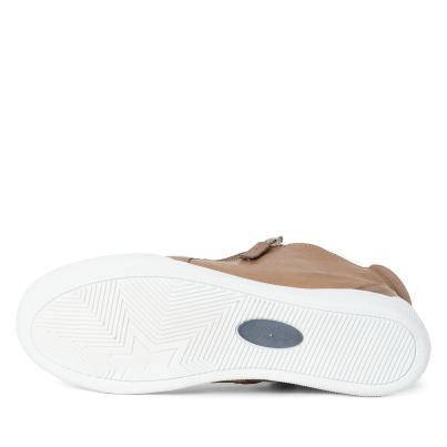 Andrea Conti Damen Lederslipper peanut