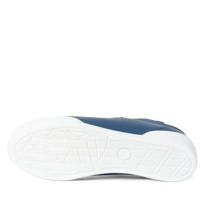 Andrea Conti Damen Lederslipper jeans/brandy