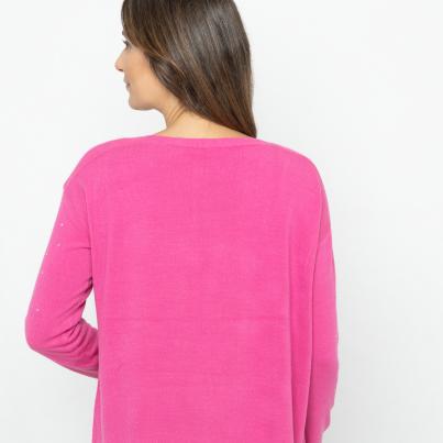 Cashmerelike by BLUE SEVEN Pullover fuchsia