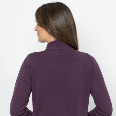 Cashmerelike by BLUE SEVEN Pullover pflaume