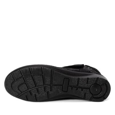 TOPWAY COMFORT Damenstiefeletten schwarz