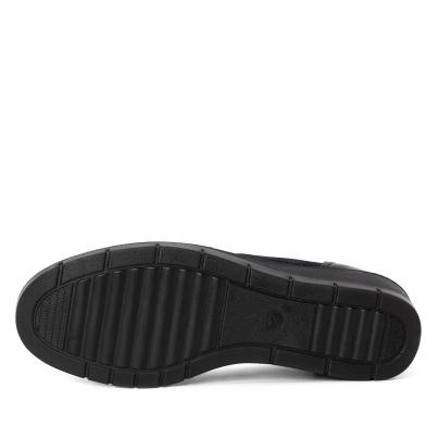 TOPWAY COMFORT Damenslipper schwarz