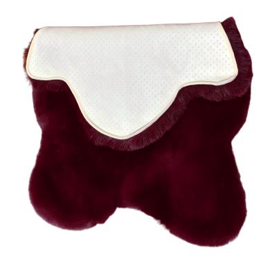 Fellteppich Deluxe 60x90cm bordeaux