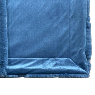 Felldecke Deluxe 150x200cm blau