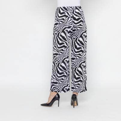 FASHION NEWS Damen-Hose schwarz/weiß